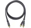 Kabel  audio Oehlbach 23703 BOOM 300 3m Srebrny