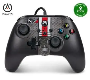 PowerA Enhanced Mass Effect N7 do Xbox Series X/S, Xbox One, PC Przewodowy