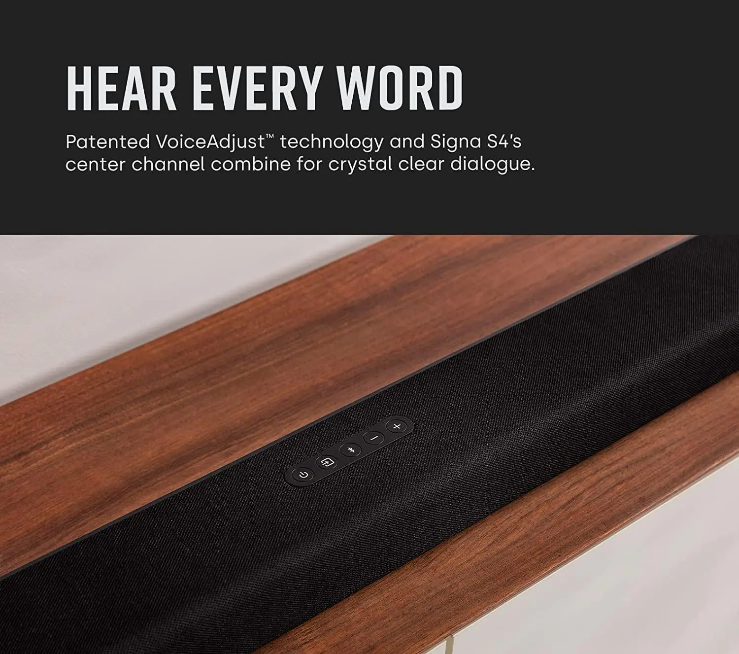 ほぼ新品 Polk Signa S4 Polk Audio Soundbar z Dolby Atmos Signa S4 | Realistyczny dźwięk | POLK