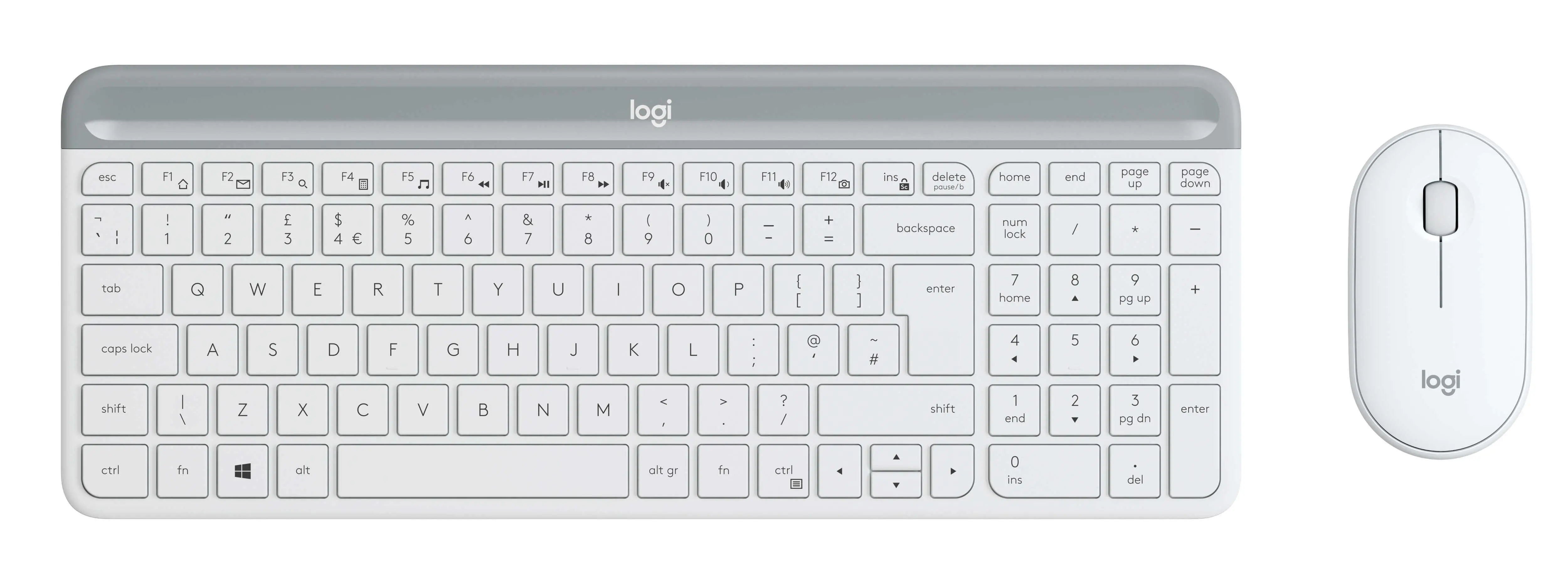 Zestaw Logitech MK470  Biały