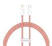 Kabel Baseus USB-C do Lightning Dynamic Series 20W 1m Pomarańczowy