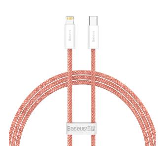 Kabel Baseus USB-C do Lightning Dynamic Series 20W 1m Pomarańczowy