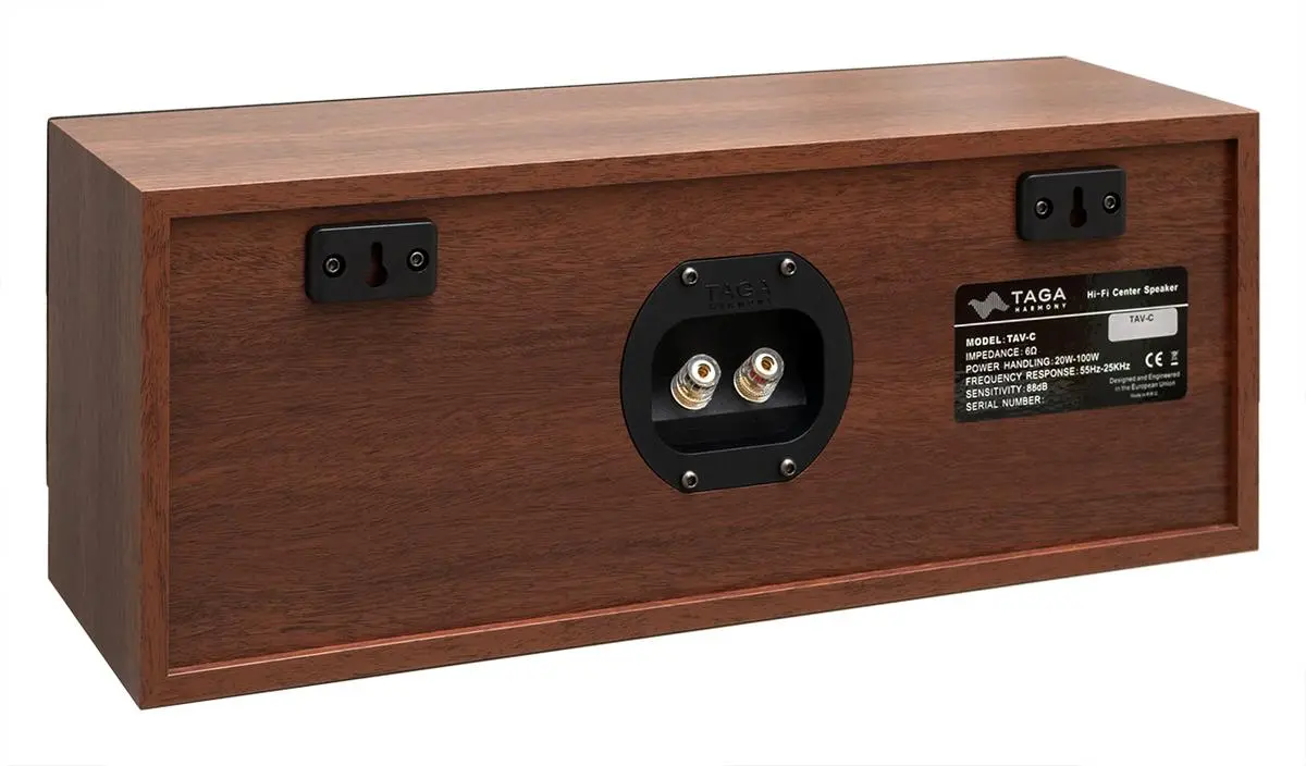 фото Акустическая система центрального канала Taga Harmony TAV-C Walnut 2