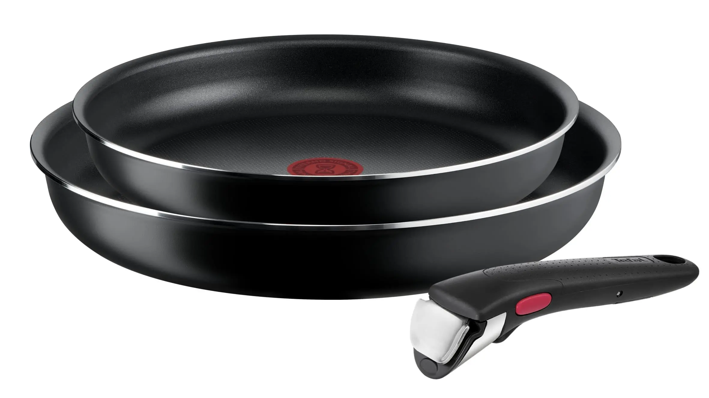 Zestaw patelni Tefal Ingenio Easy Cook & Clean L1539143 Tytanowa 24cm, 28cm