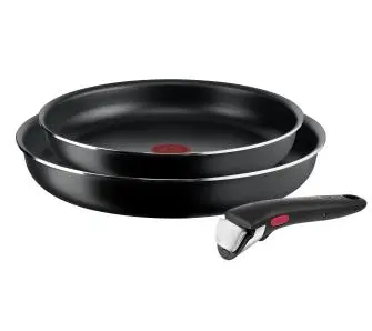 Zestaw patelni Tefal Ingenio Easy Cook & Clean L1539143  Tytanowa 24cm, 28cm