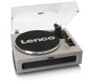 Gramofon Lenco LS-440GY Manualny Napęd paskowy Przedwzmacniacz Bluetooth Szary
