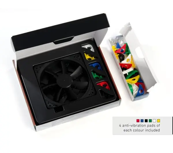 Noctua NF-S12A PWM chromax.black.swap 120mm Czarny