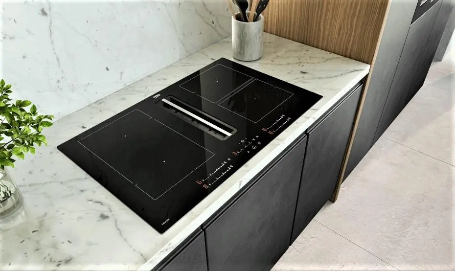 Płyta indukcyjna z okapem Beko bPro700 HIXI 84700 UF IndyFlex 82cm