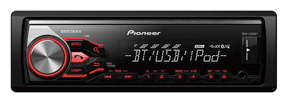 Radioodtwarzacz samochodowy Pioneer MVH-X380BT
