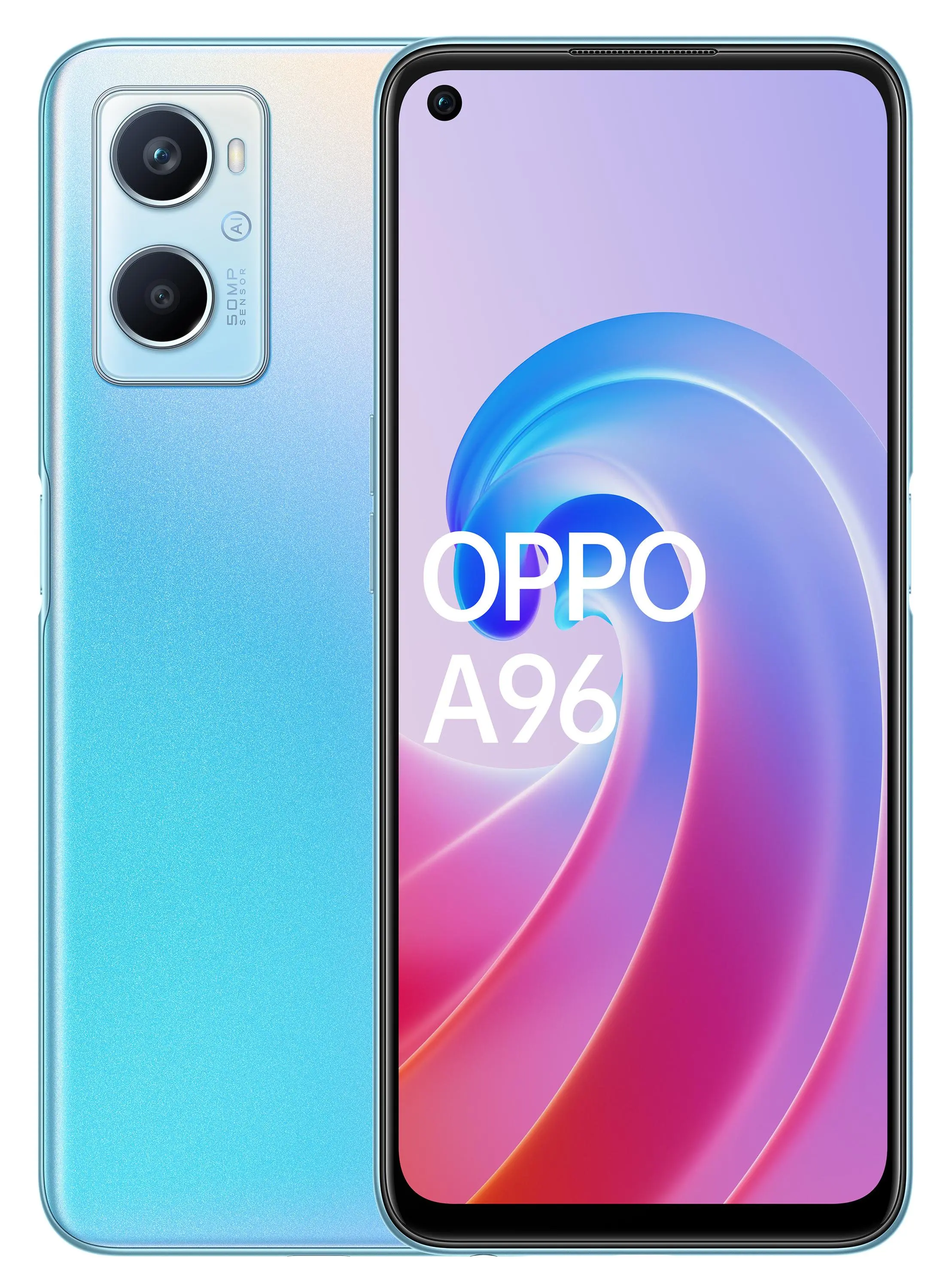 Smartfon OPPO A96 6/128GB 6,59" 90Hz 50Mpix Niebieski