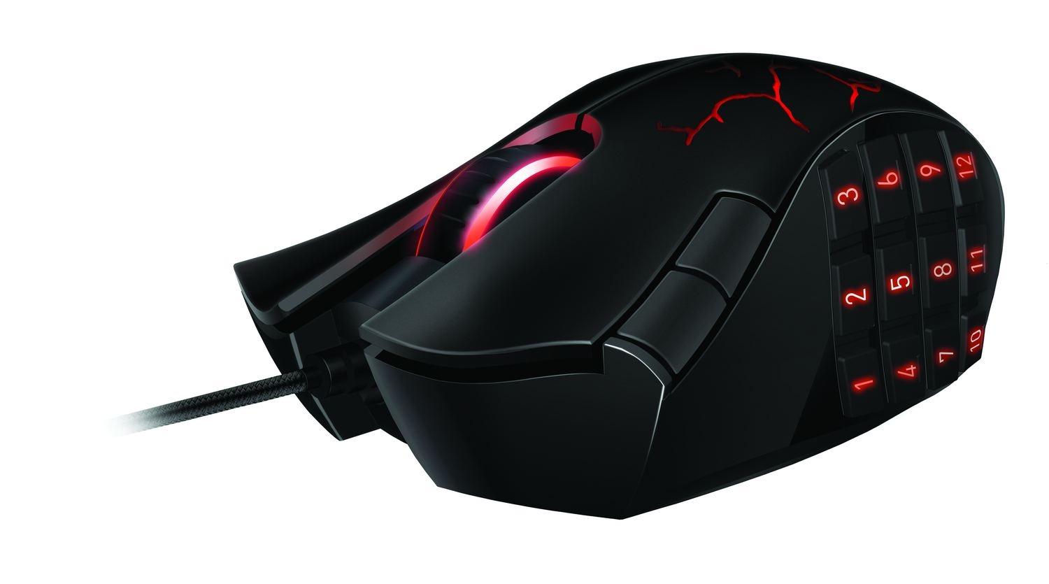 マウス・トラックボール Razer Naga Molten Special Edition Myszka Razer Naga Molten Special Edition 5600dpi - Opinie