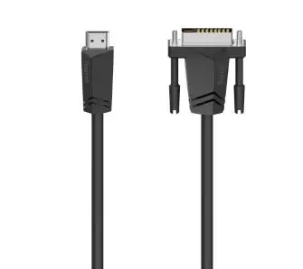 Kabel HDMI Hama 00205018 HDMI - DVI-D 1,5m Czarny