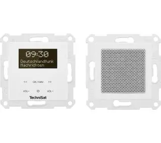 TechniSat DigitRadio UP 55 Radio FM DAB+ Bluetooth Biały - Kup na Raty - RRSO 0%