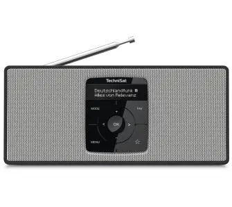 Radioodbiornik TechniSat DigitRadio 2 S Radio FM DAB+ Bluetooth Czarno-biały