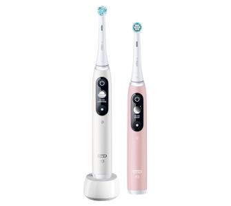 Zestaw szczoteczek magnetycznych Oral-B iO Series 6 Duo White&Pink