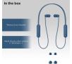 Słuchawki bezprzewodowe Sony WI-C100 Dokanałowe Bluetooth 5.0 Niebieski