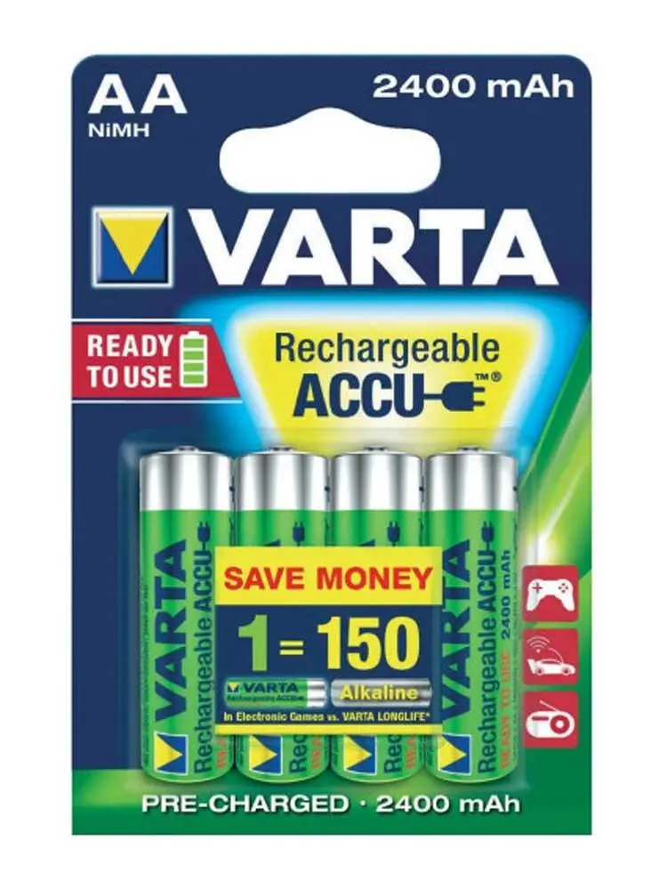 Akumulatorki VARTA Rechargeable ACCU AA 2400mAh 4szt.