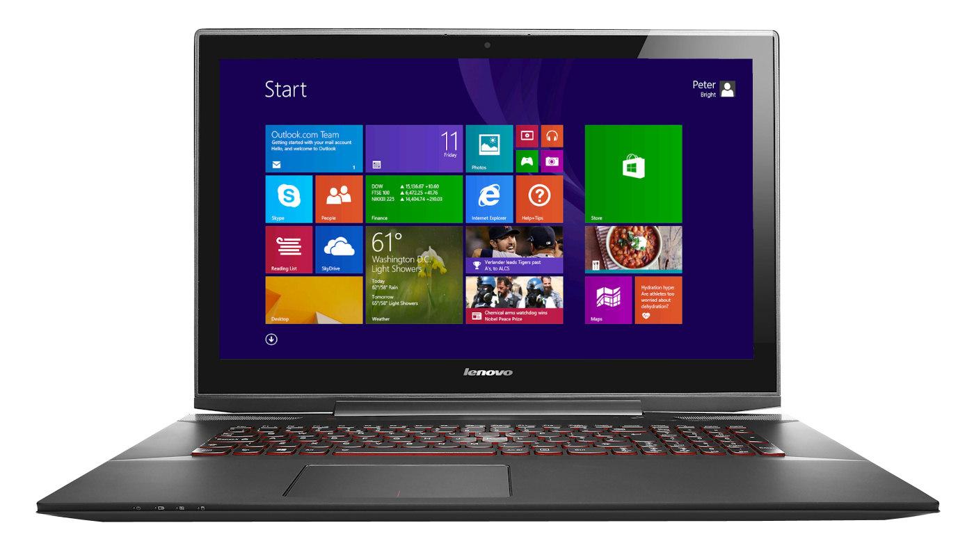 Lenovo Y70-70 17,3" Intel® Core™ i7-4720HQ 16GB RAM  1TB Dysk  GTX960 Grafika Win8.1
