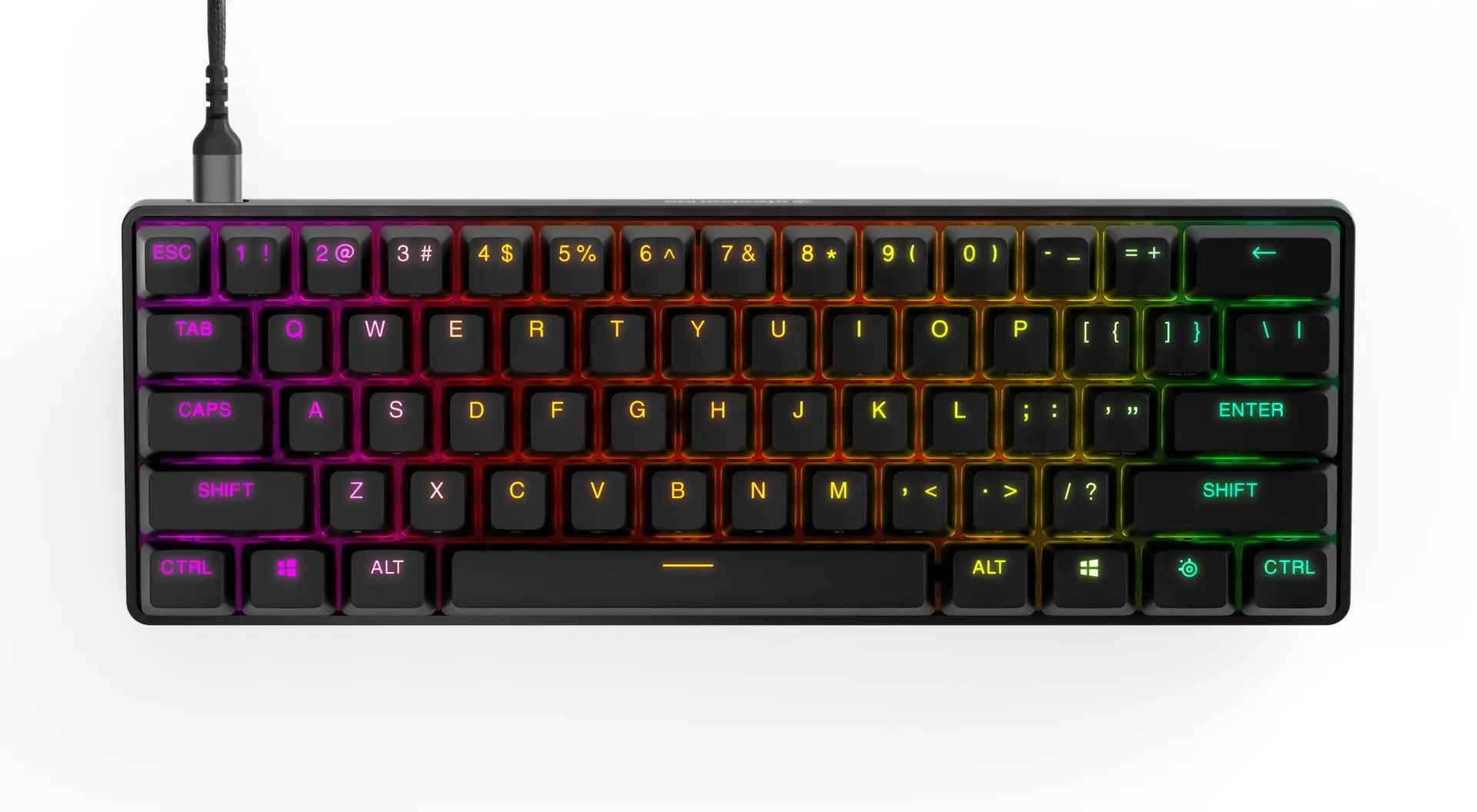 Klawiatura mechaniczna SteelSeries Apex Pro Mini Czarny