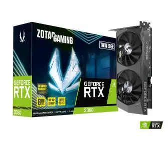 Karta graficzna Zotac GeForce RTX 3050 Twin Edge LHR 8GB GDDR6 128bit DLSS