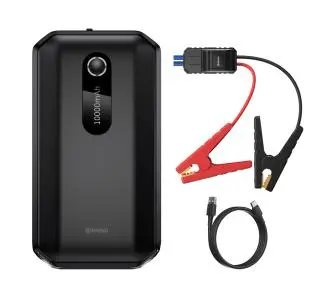 Powerbank Baseus CGNL020101 Super Energy Car Jump Starter 10000mAh 1000A USB Czarny