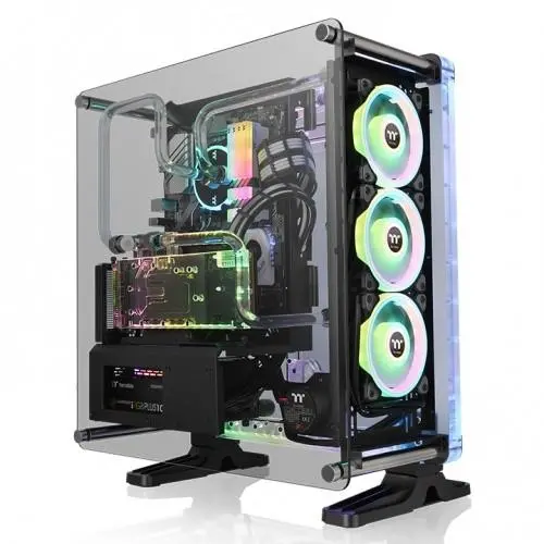 Obudowa Thermaltake DistroCase 350P Tempered Glass Czarny