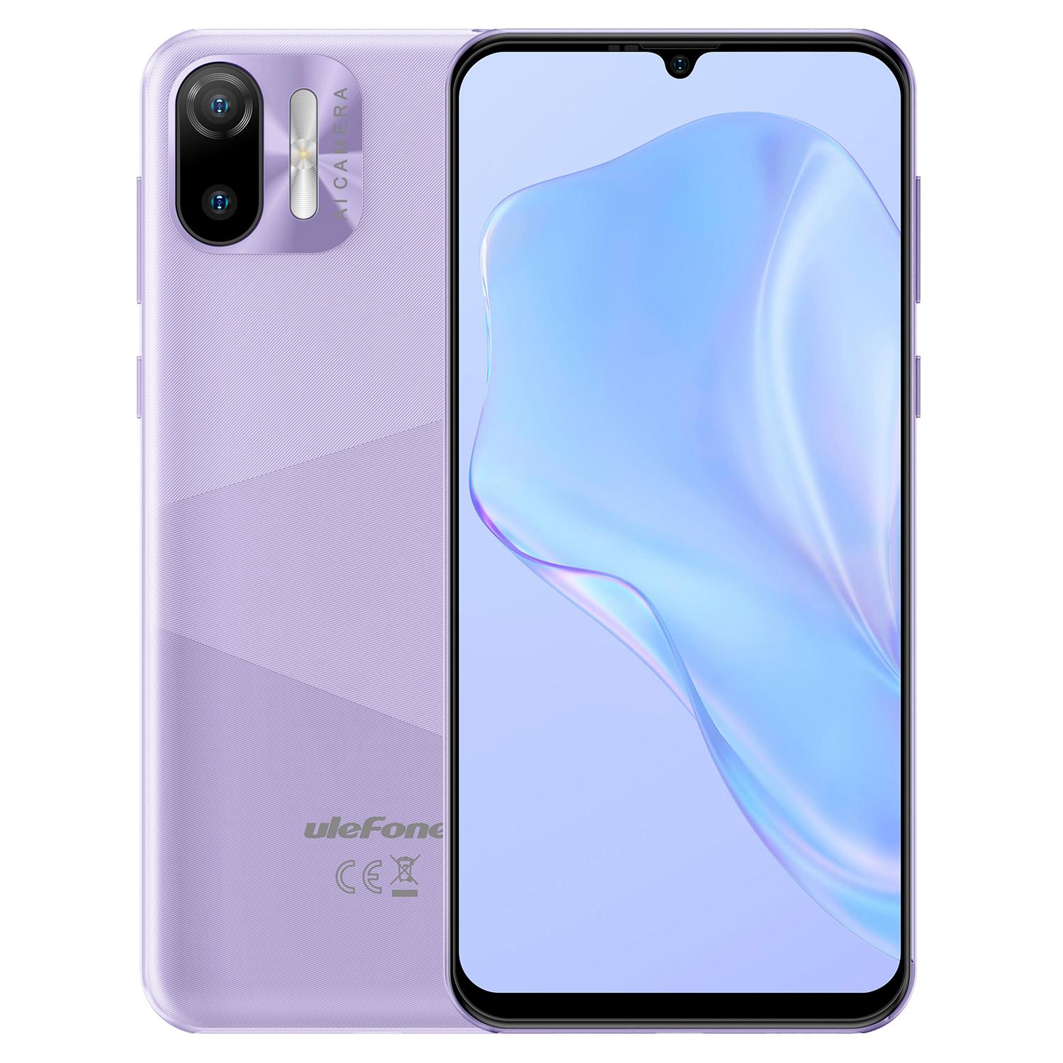 Smartfon uleFone Note 6P - 6,1" - 8 Mpix - purpurowy