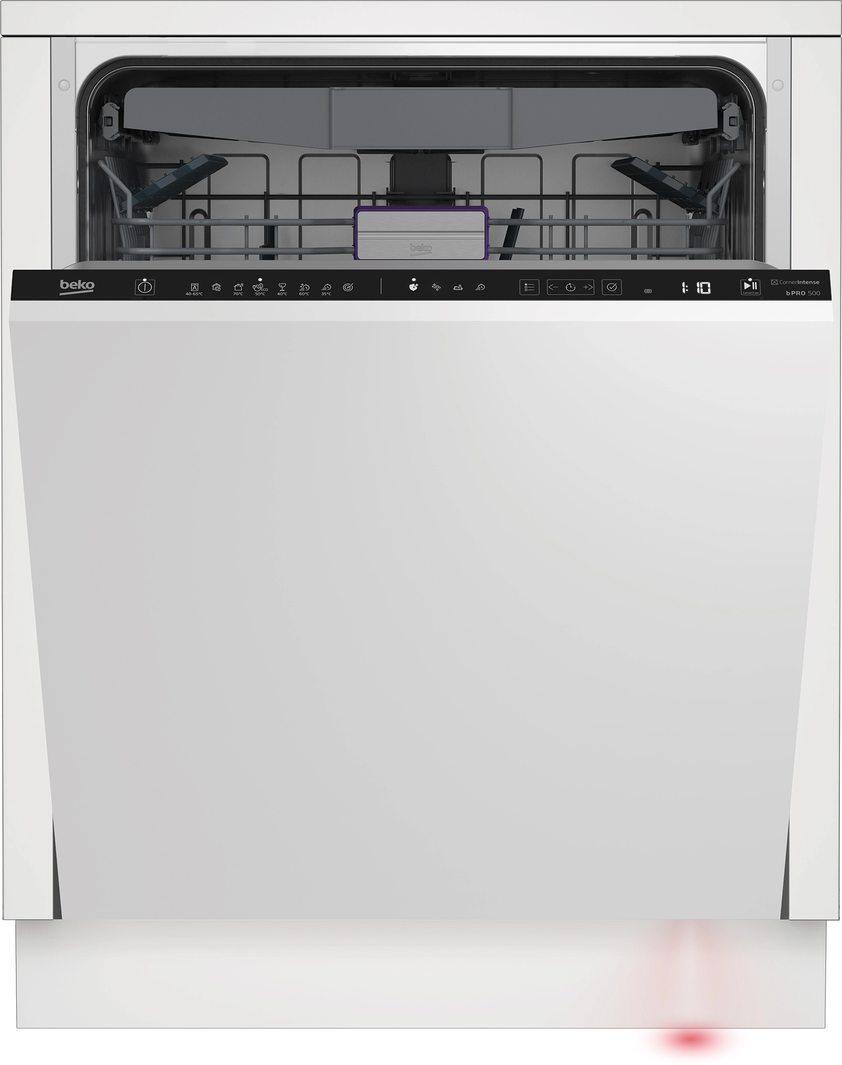 Zmywarka Beko bPro500 BDIN38650C 59,8cm Automatyczne otwieranie drzwi Szuflada na sztućce