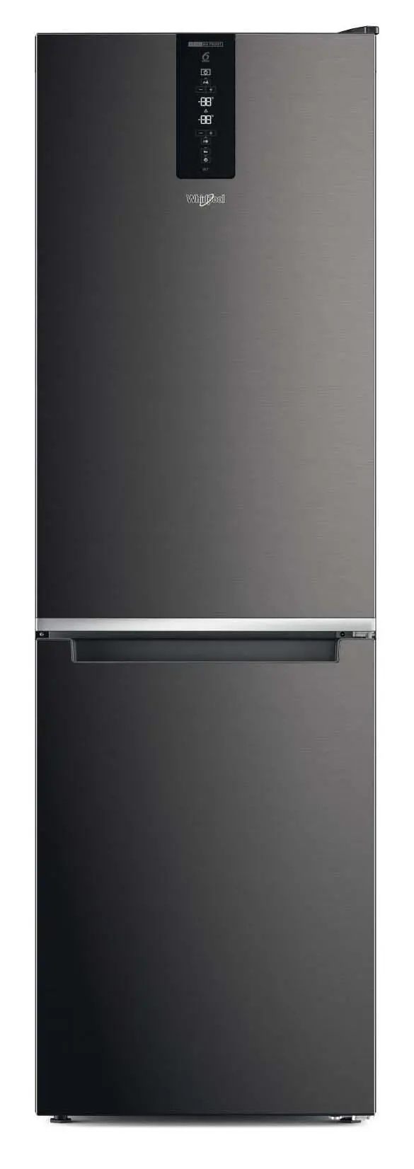 Lodówka Whirlpool W7X 83T KS Pełny No Frost 191,2cm Szuflada z kontrolą wilgotności Czarny Inox