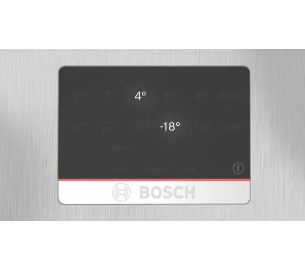 Bosch Serie 4 KGN367LDF Pełny No Frost 186cm Szuflada z kontrolą wilgotności Srebrny - Kup na Raty - RRSO 0%