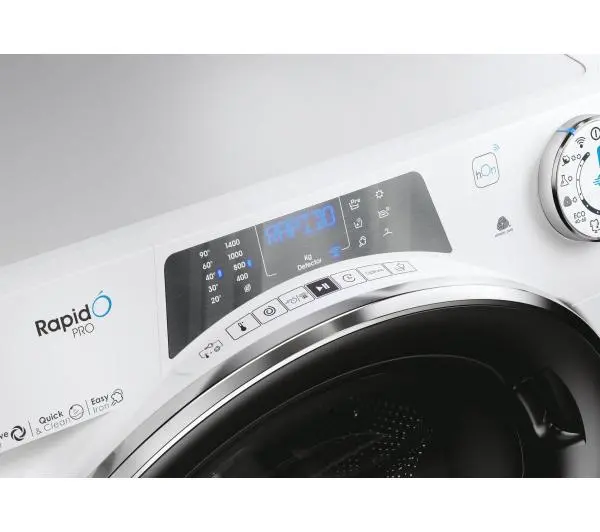 Candy RapidO Pro RPW41066BWMBC-S 58cm 10kg/6kg Zdalne sterowanie - DRUGI -30%, ALBO 5-TY ZA 1ZŁ - Kup na Raty - RRSO 0%