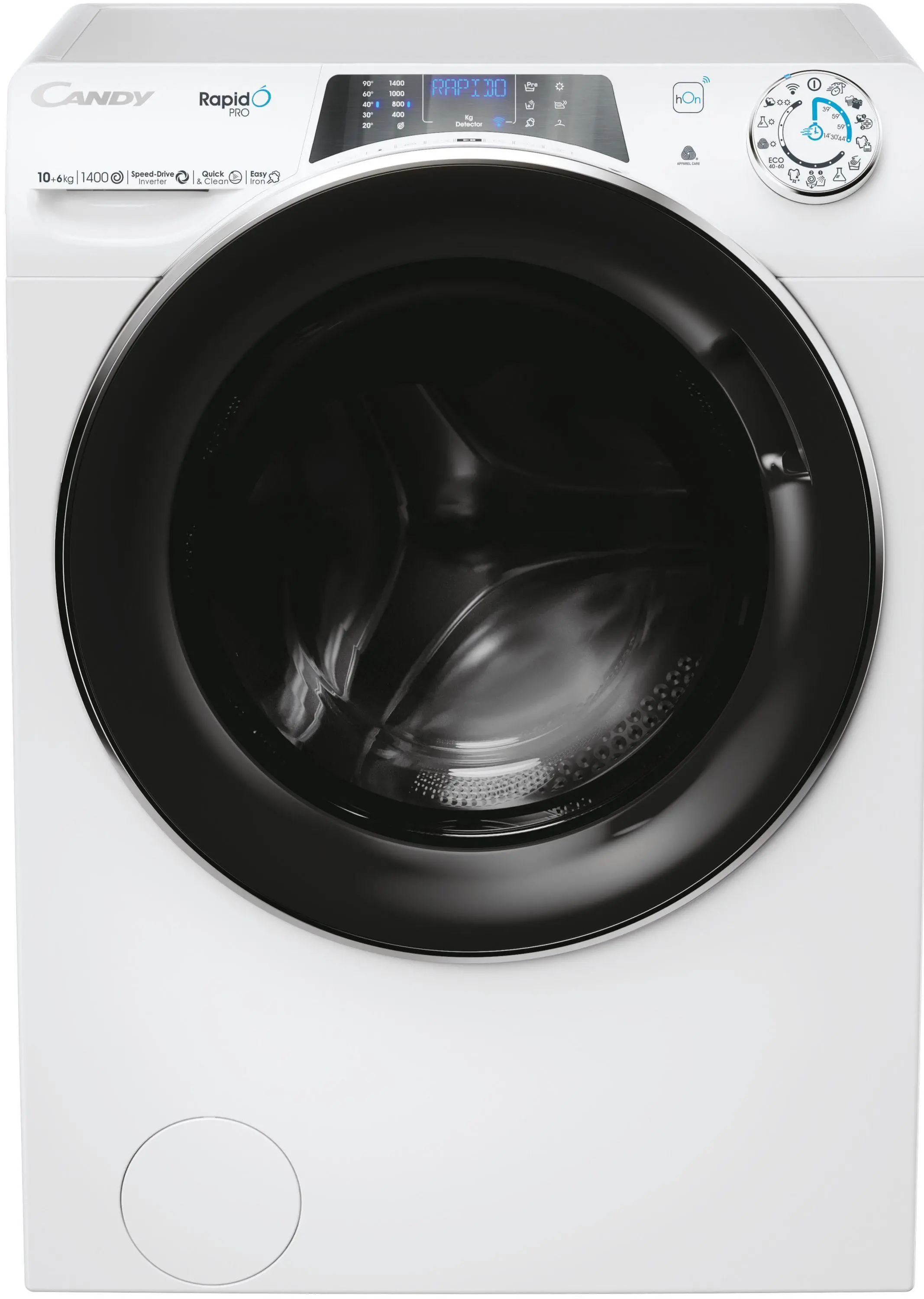 Pralko-suszarka Candy RapidO Pro RPW41066BWMBC-S 58cm 10kg/6kg Zdalne sterowanie