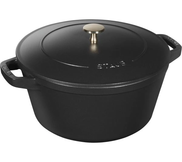 Garnki - Staub 40508-386-0 Indukcja Żeliwo 4 elementy