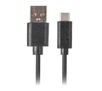 Kabel Lanberg USB do USB-C 0,5m Czarny