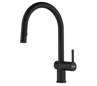 Bateria Franke Active J Pull-Out Spray Czarny mat Mosiądz