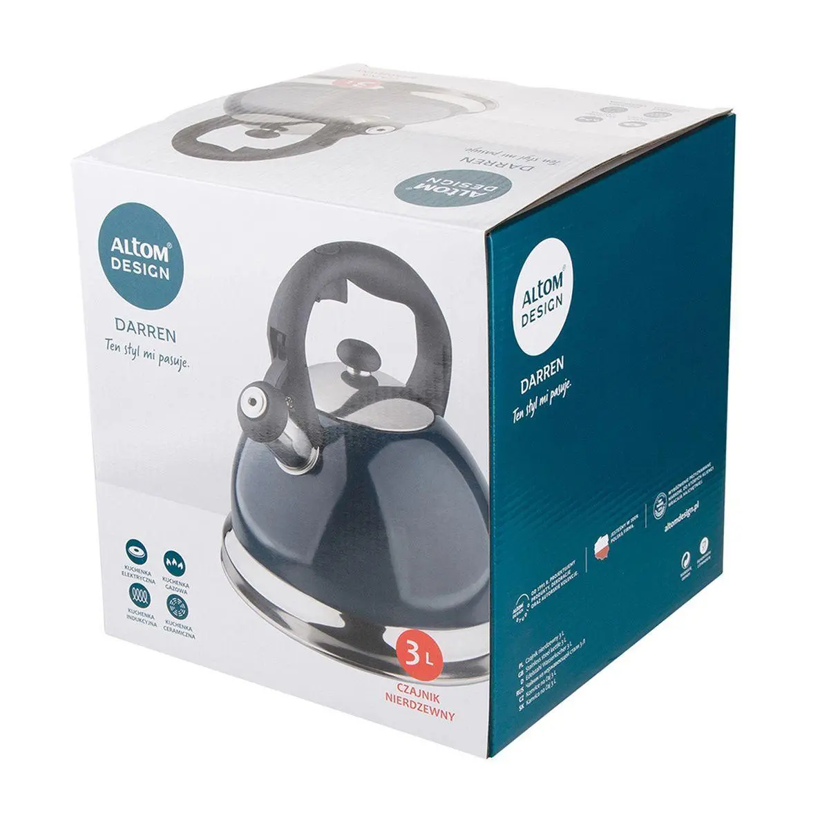 фото Чайник Altom Design Darren Blue