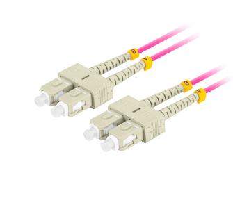 Kabel światłowodowy Lanberg FO-SUSU-MD41-0050-VT 5m Fioletowy