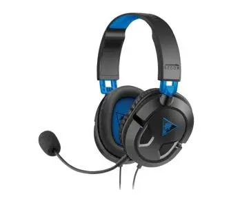 Słuchawki przewodowe z mikrofonem Turtle Beach Ear Force Recon 50P Nauszne Czarno-niebieski