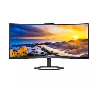 Monitor Philips 34E1C5600HE/00 z kamerą internetową Windows Hello 34" UWQHD VA 100Hz 4ms Zakrzywiony