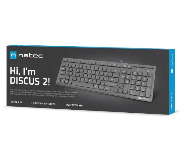 Natec Discus 2 Czarny
