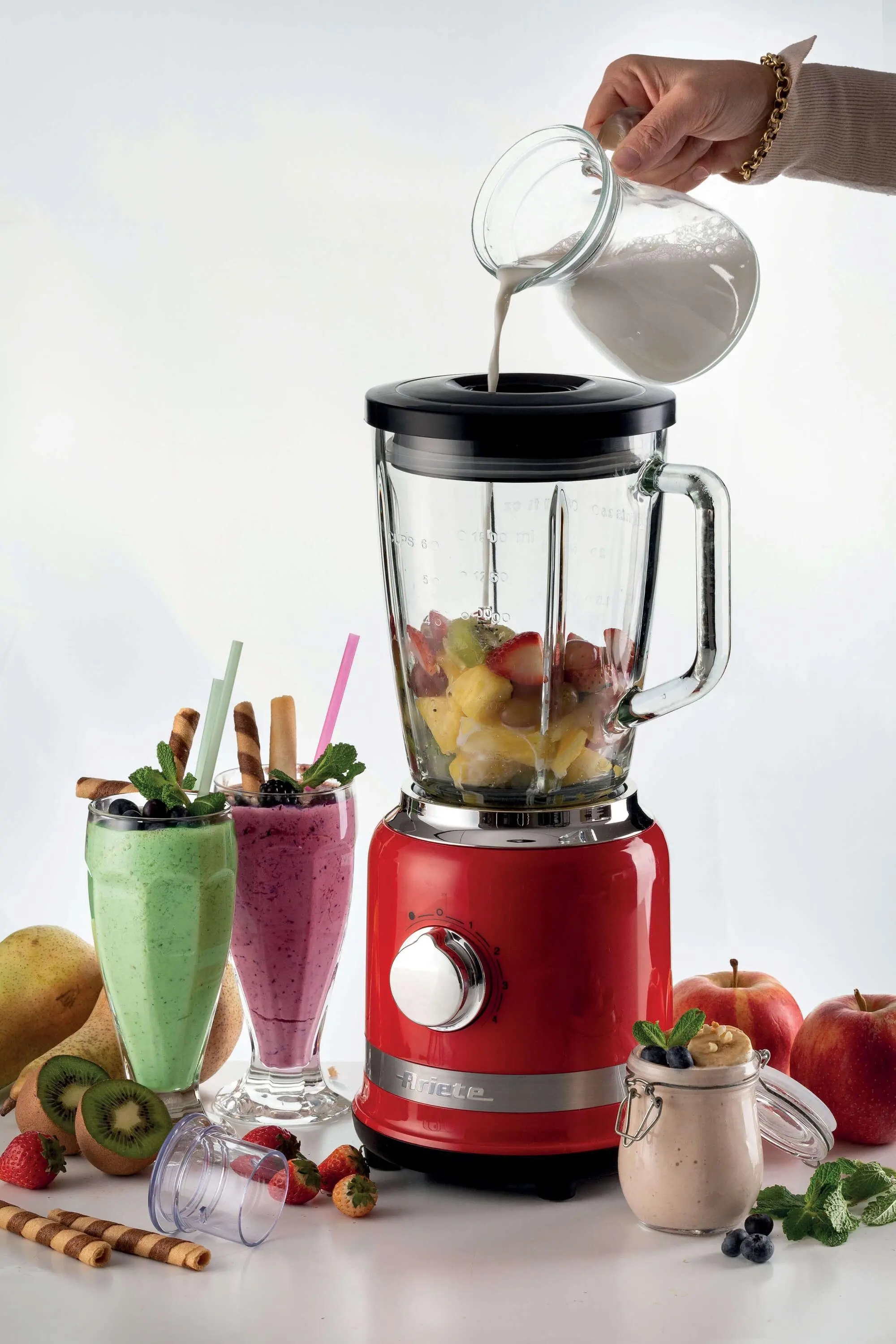 Blender kielichowy Ariete Glass Blender Moderna 585/00 1,5l
