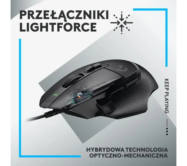 Logitech G502 X Czarny
