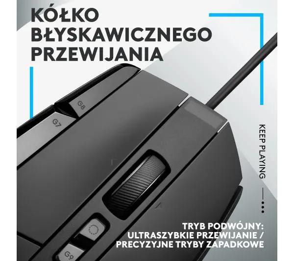 Logitech G502 X Czarny