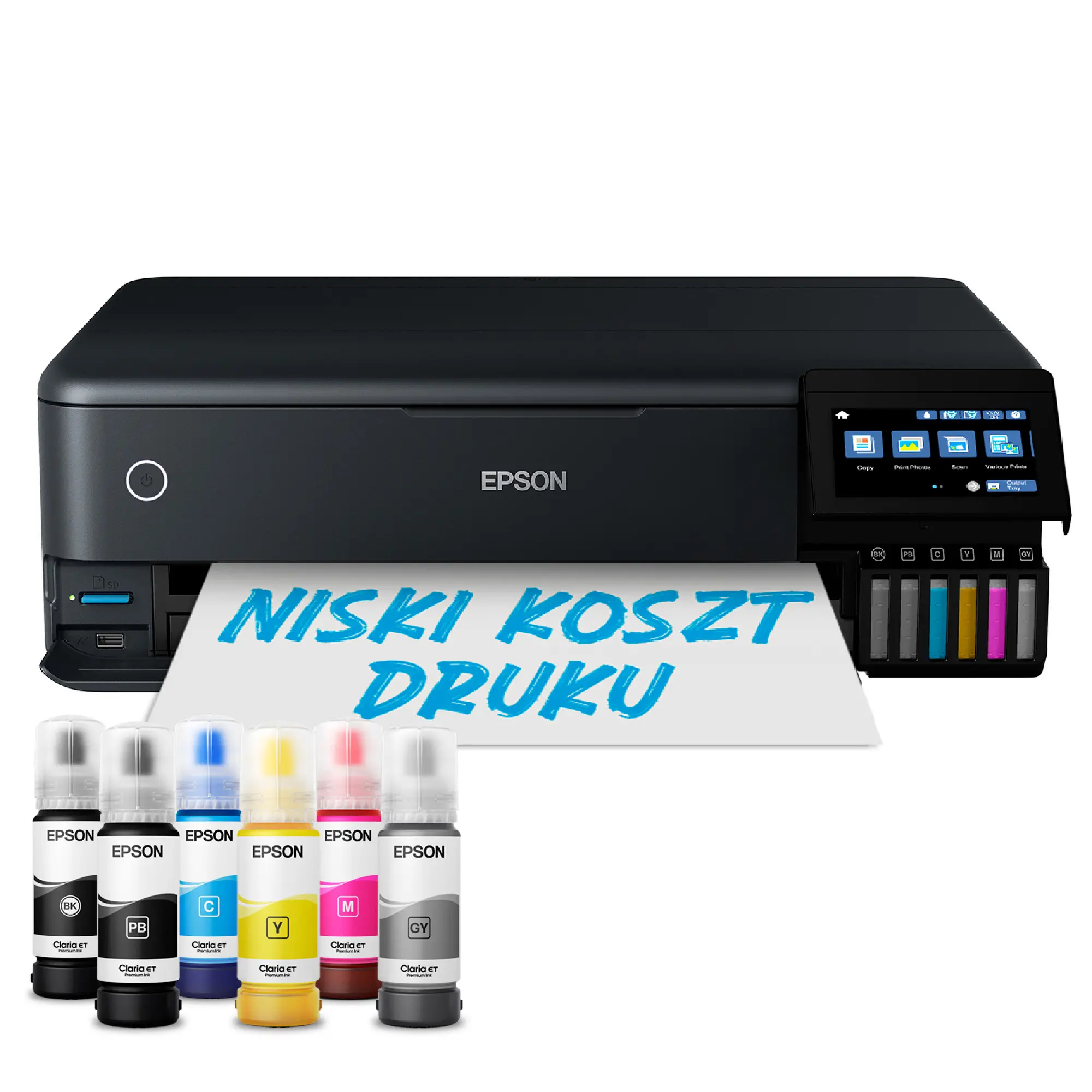 Фото БФП Epson EcoTank L8180 (C11CJ21402)