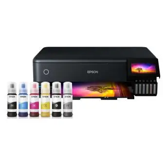 Urządzenie wielofunkcyjne Epson EcoTank L8180 WiFi Czarny