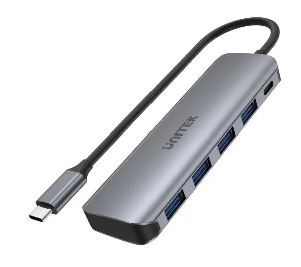 Hub UNITEK H1107C USB Typu C, Pasywny