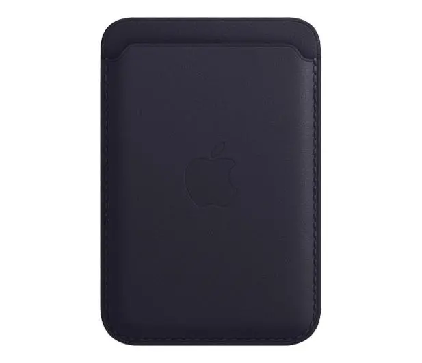 Etui Apple skórzany portfel z MagSafe do iPhone Atramentowy