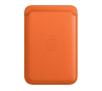 Etui Apple skórzany portfel z MagSafe do iPhone Pomarańczowy