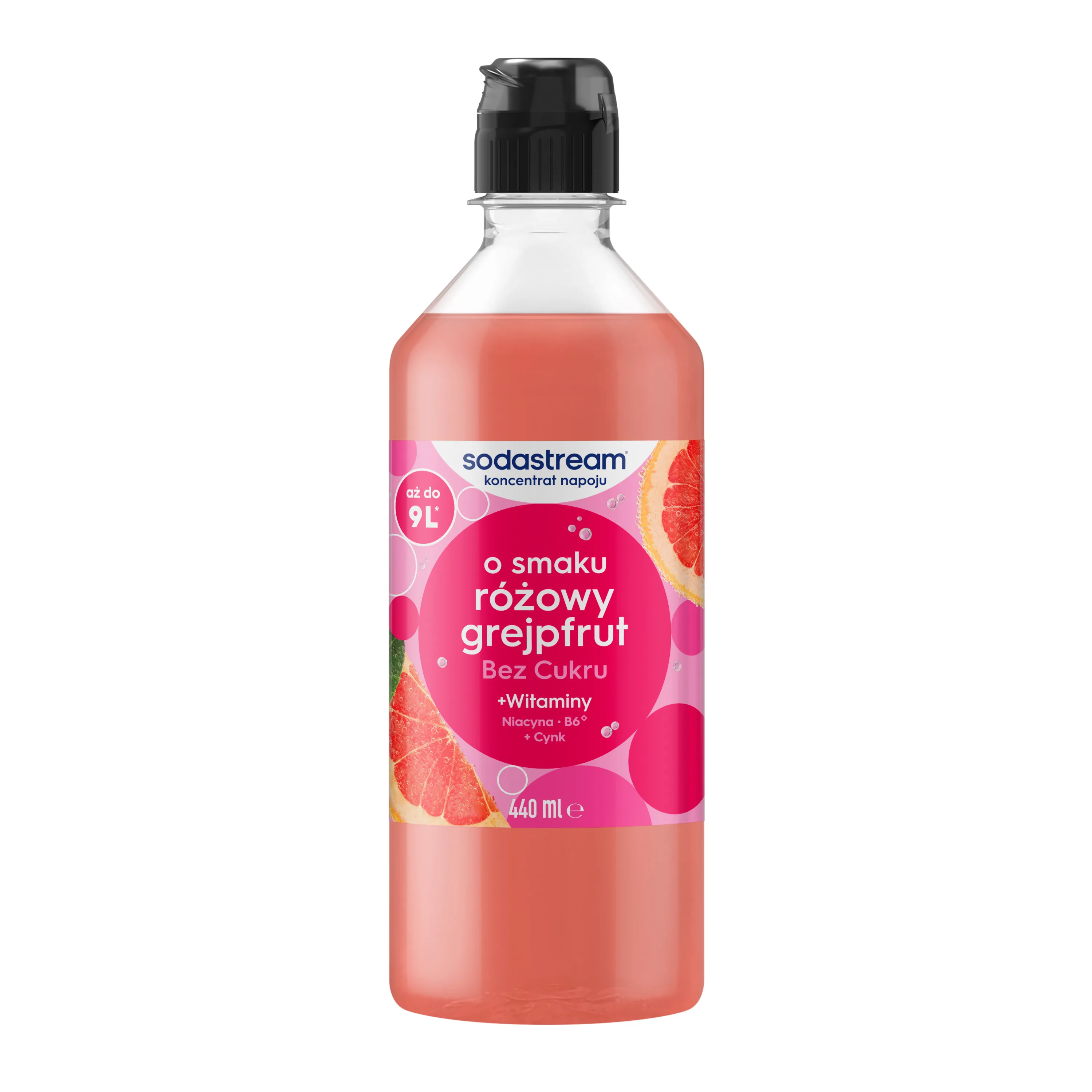 Syrop Sodastream Różowy Grejpfrut