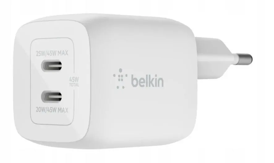Ładowarka sieciowa Belkin GaN 45W